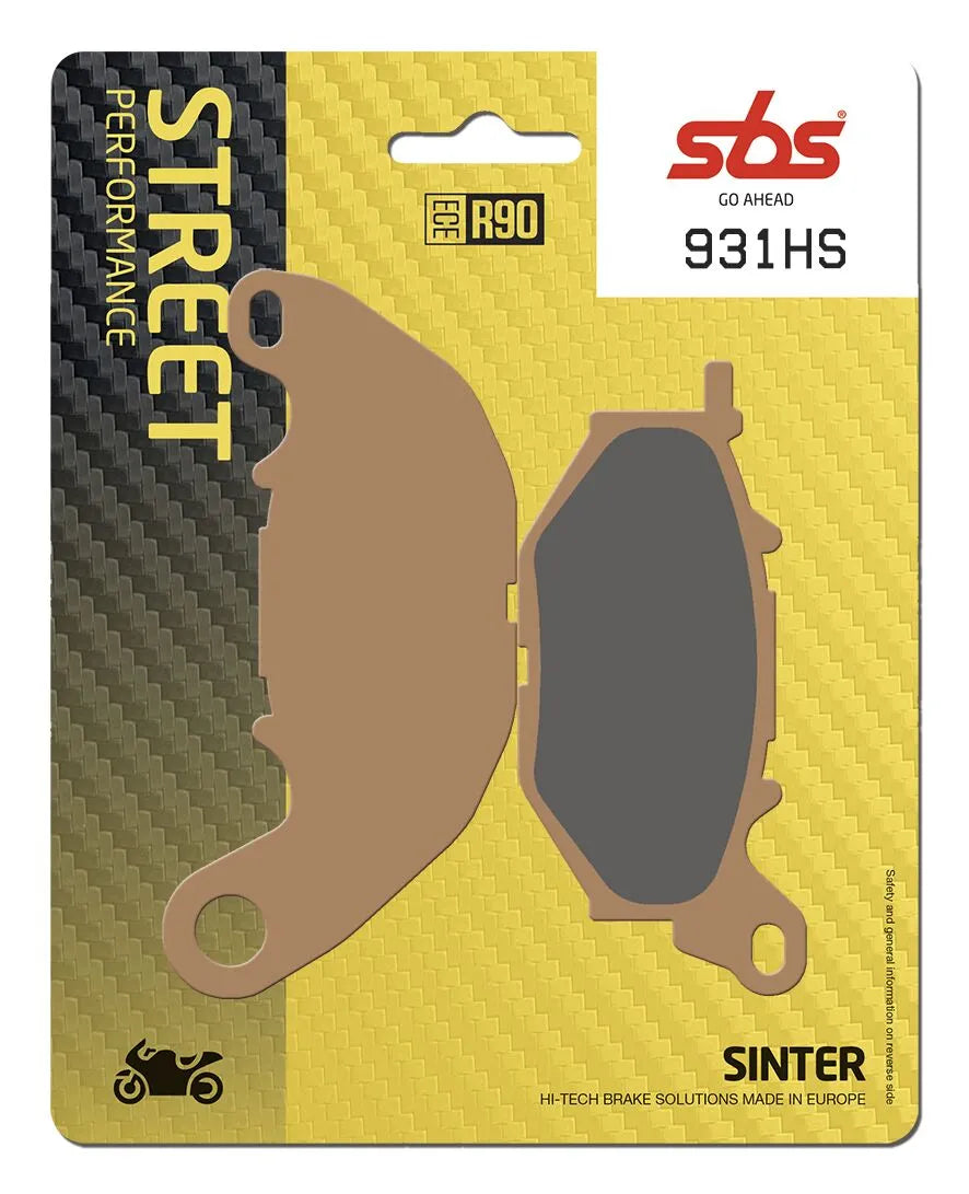 SBS Sintered Metal Front Brake Pads 931HS