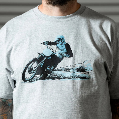Biltwell Roost T-Shirt Sporty Gray
