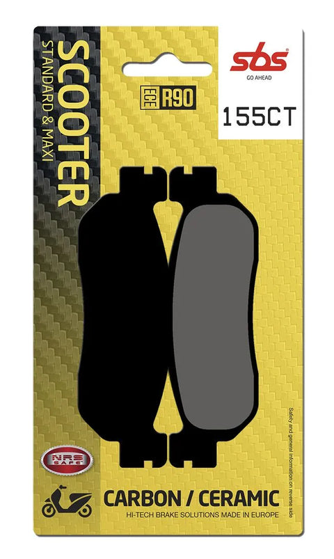 SBS Organic Rear Brake Pads 155CT