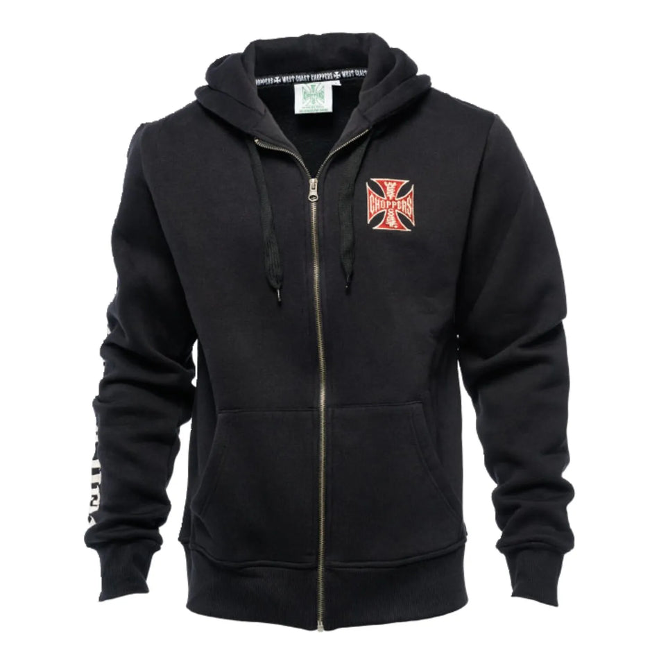 West Coast Choppers El Diablo Zip Hoodie Black
