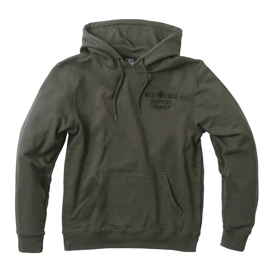 West Coast Choppers Frisco Hoodie Green