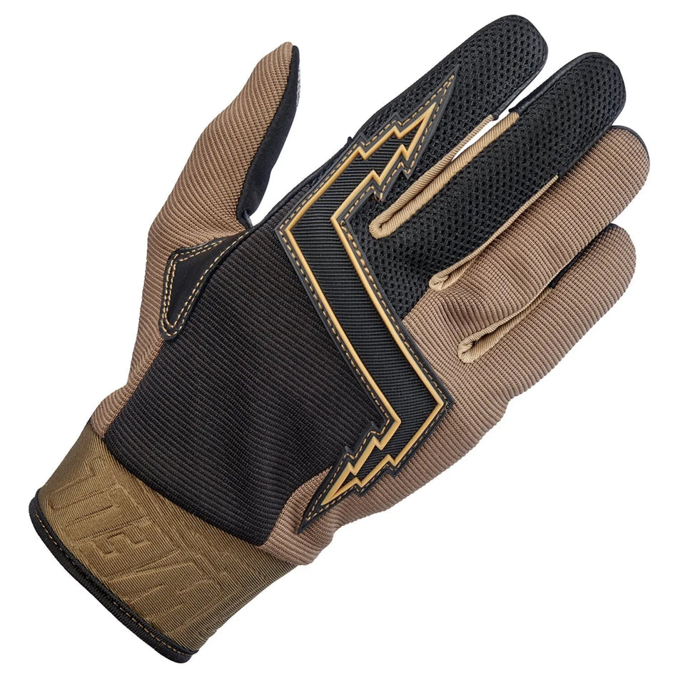 Biltwell Baja Gloves Chocolate/Black