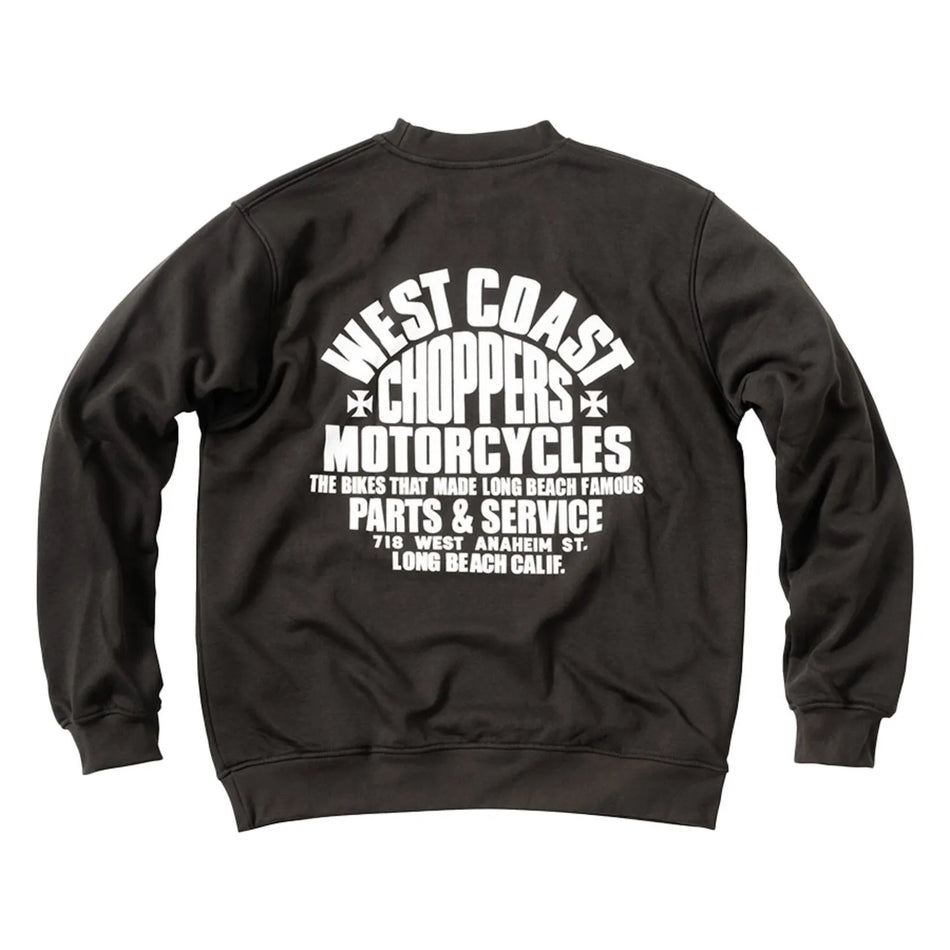 West Coast Choppers Parts Sweatshirt Black