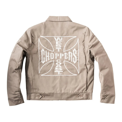 West Coast Choppers OG Lined Work Jacket Sand