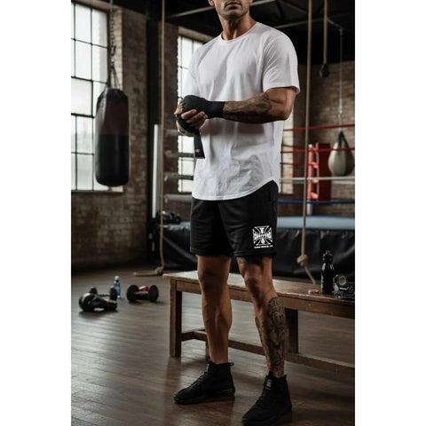 West Coast Choppers OG Mesh Shorts Black
