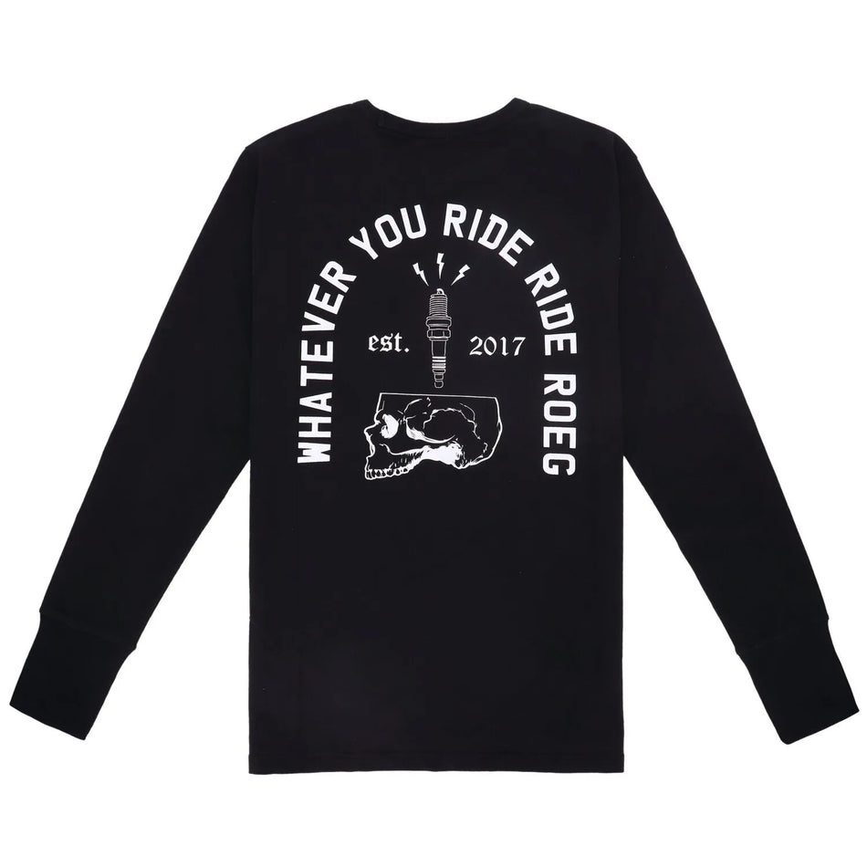 ROEG Ricky Skull Jersey Black