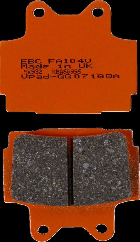 EBC Ceramic Front & Rear Brake Pads FA104