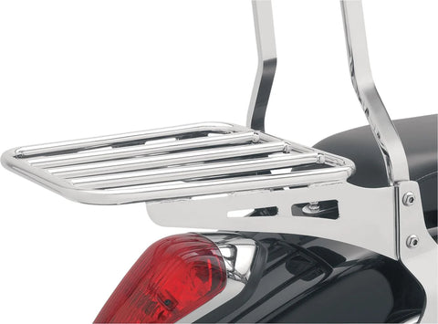 Cobra Tubular Sissy Bar Luggage Rack Chrome (02-3500)
