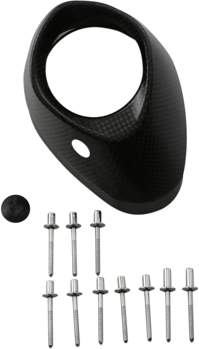 Akrapovic End Cap CF T33 Type 1
