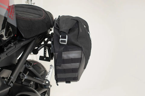 SW-Motech Legend Gear LC2 Side Bag System Brown Edition (Left) — Yamaha Abarth
