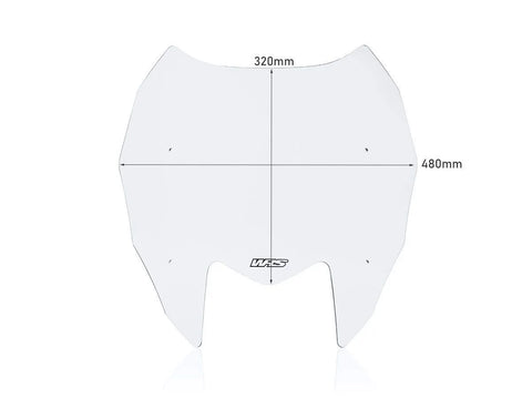 WRS Intermediate Windscreen Clear (YA023T)