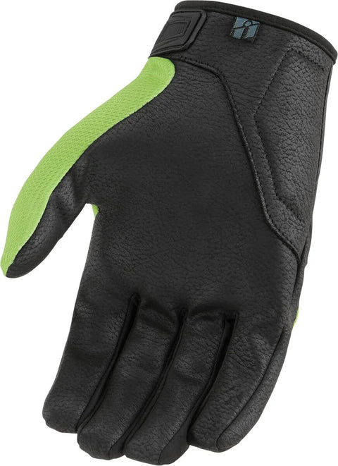 ICON Hooligan CE Gloves Green