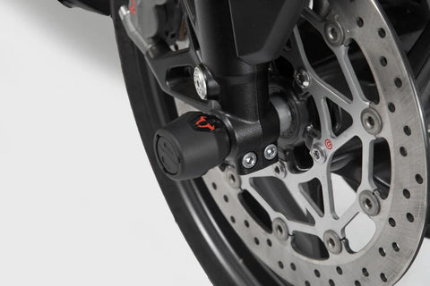 SW-Motech Slider For Front Axle Black Moto Guzzi V85 TT