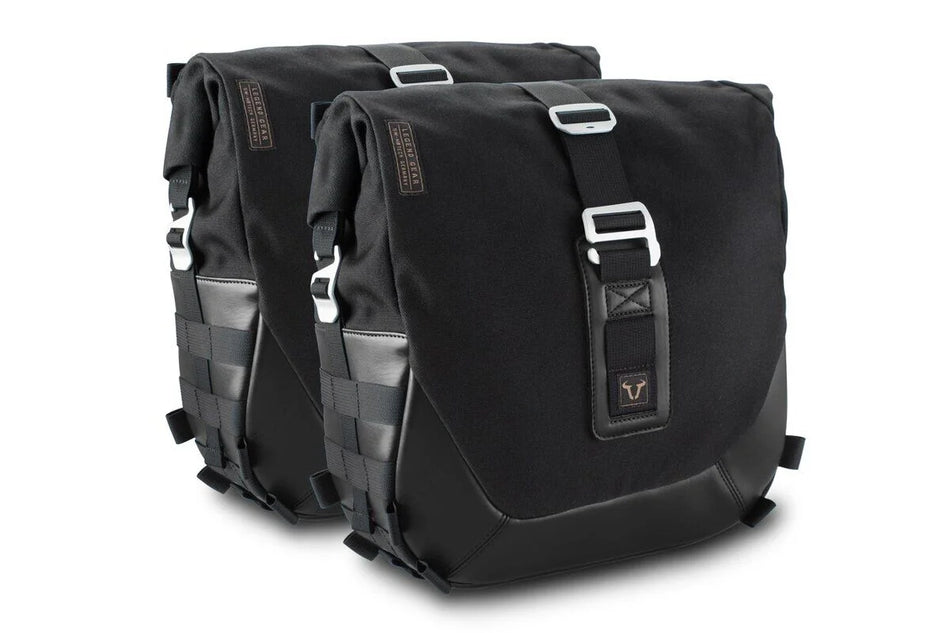SW-Motech Legend Gear LC2 Side Bag System Black Edition — Honda Rebel