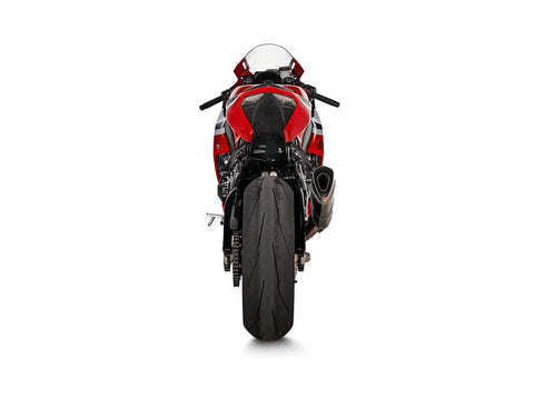 Akrapovic Slip-on Line Muffler Carbon Titanium End Cap