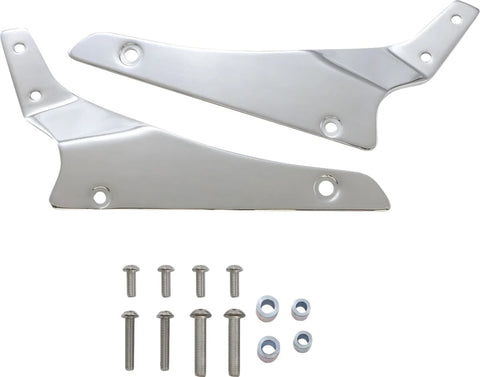 Cobra Short Round Sissy Bar Chrome with Pad (02-8660)