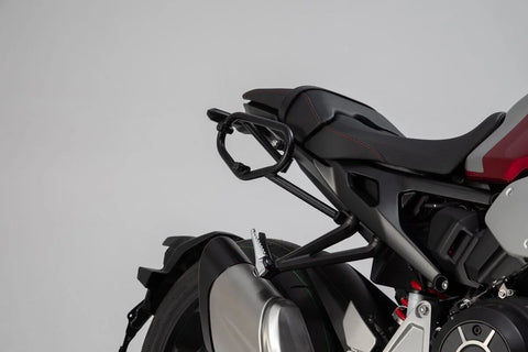 SW-Motech Legend Gear LC1 & LC 2 Side Bag System Black Edition — Honda Neo Sports Cafe