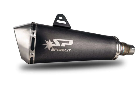 Spark Muffler Konix Titanium Dark ECE