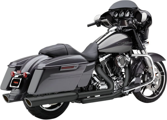 Cobra 4" Round Slip-on 909 Mufflers Raven Black