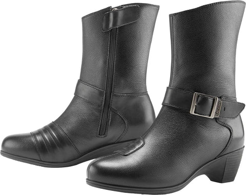 ICON Tuscadero Women's CE Boots Black