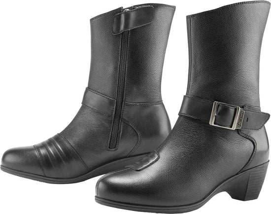 ICON Tuscadero Women's CE Boots Black