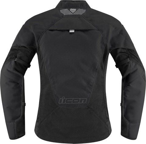 ICON Mesh AF Women's CE Textile Jacket Black