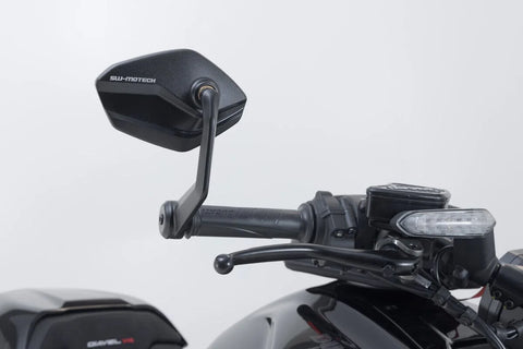 SW-Motech Bar End Mirrors — Ducati Bentley / Diavel V4