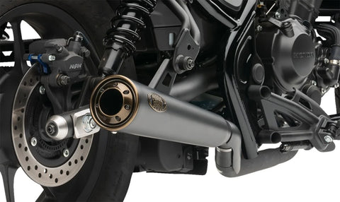 Cobra Slip-on Muffler Black with Bronze Tip (1139BZ)