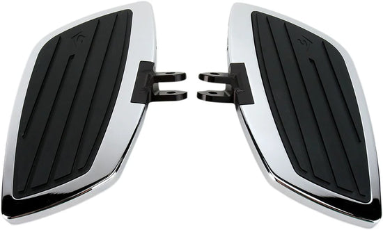 Cobra Swept Front Floorboard Kit Chrome (06-4121)