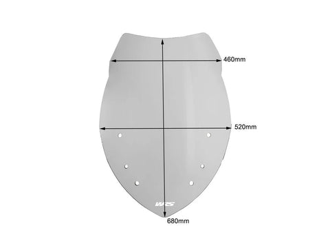 WRS Touring Windscreen Smoked (BM039F)