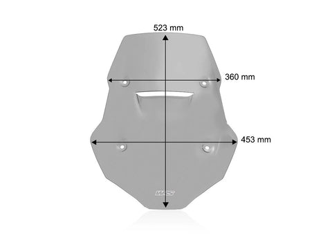 WRS Touring Windscreen Dark Smoked (CF001FS)