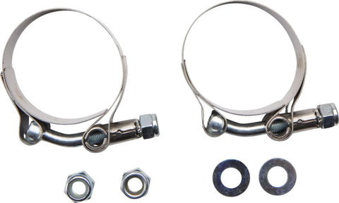 Cobra 6-into-6 Slip-on Mufflers Chrome