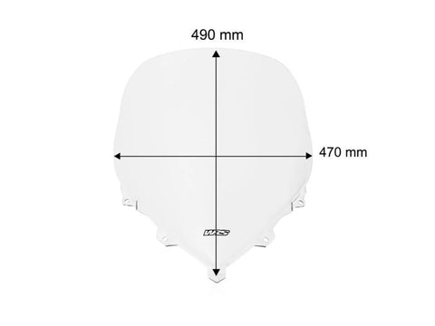 WRS Touring Windscreen Clear (BM116T)
