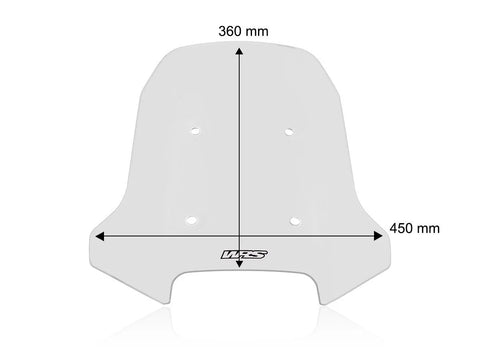 WRS Touring Windscreen Clear (CF005T)