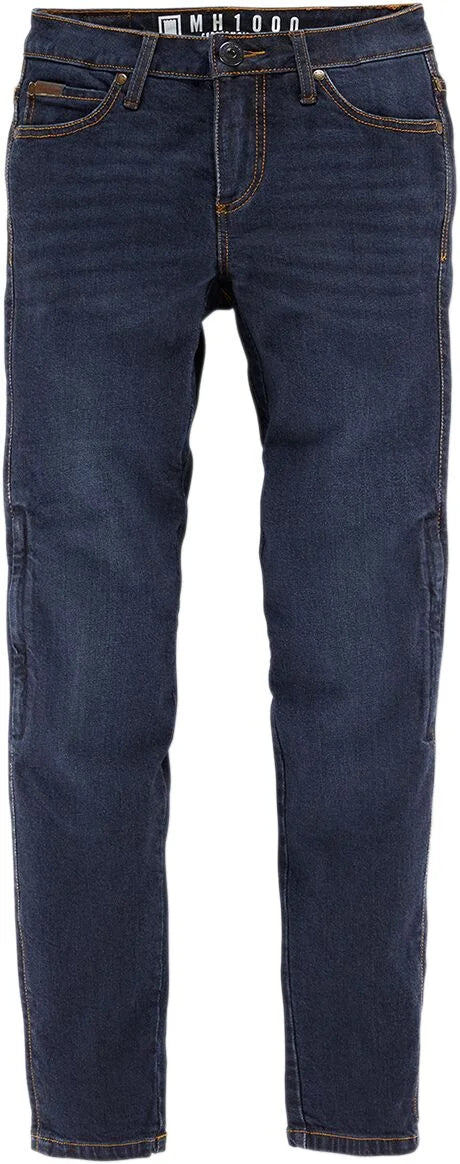 ICON MH1000 Denim Women's Riding Trousers Blue