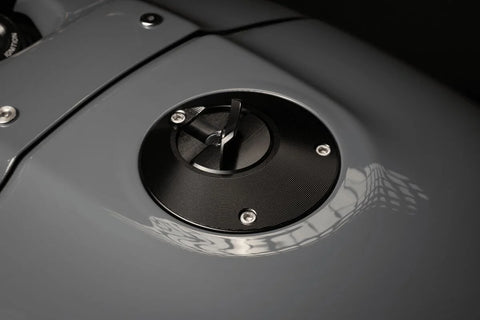 Gilles Tooling FCAP2 Motorcycle Quick-Release Fuel Cap Black (FCAP2-B005-B)