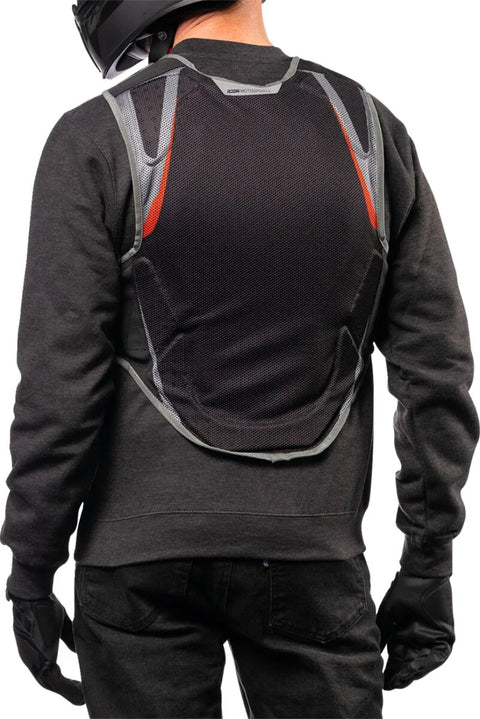 ICON Field Armor Softcore Vest Black/Grey/Red