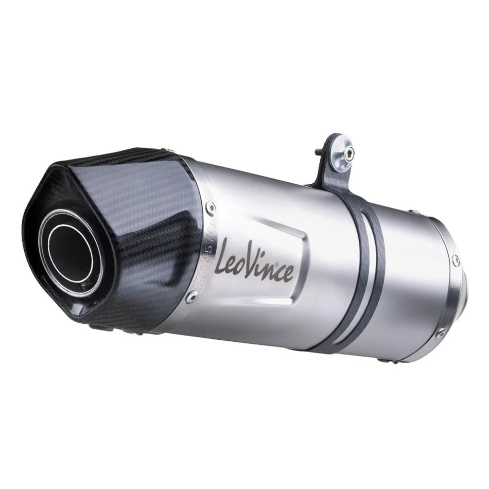 LeoVince LV One EVO Stainless Steel Slip-on Muffler E-Approved Aprilia
