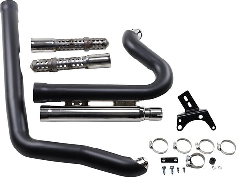Cobra Speedster 909 Short 2-into-2 Exhaust System Black (6709B)