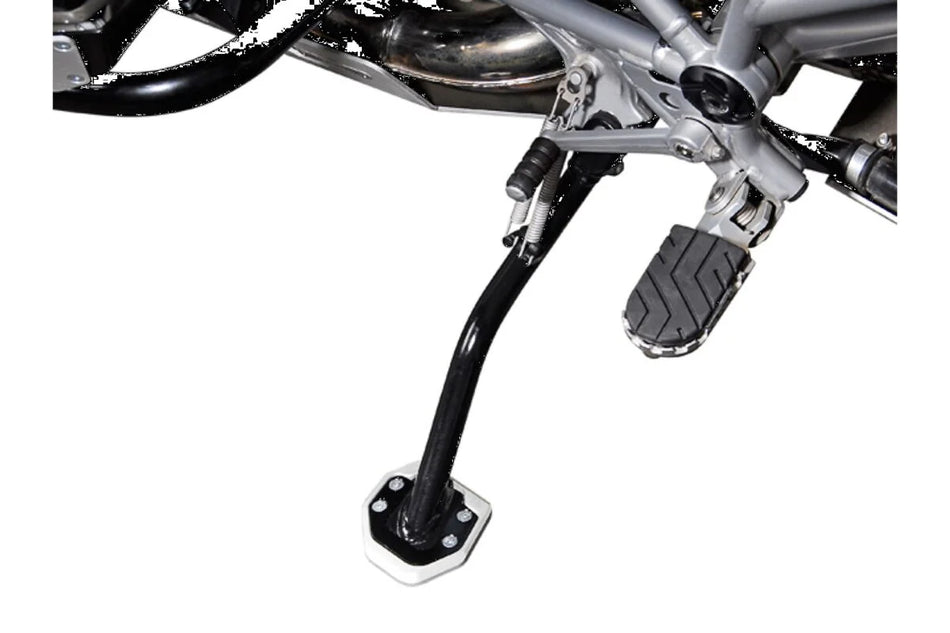 SW-Motech Side Stand Foot Extension Black/Silver BMW R1200GS / R1200GS Adventure