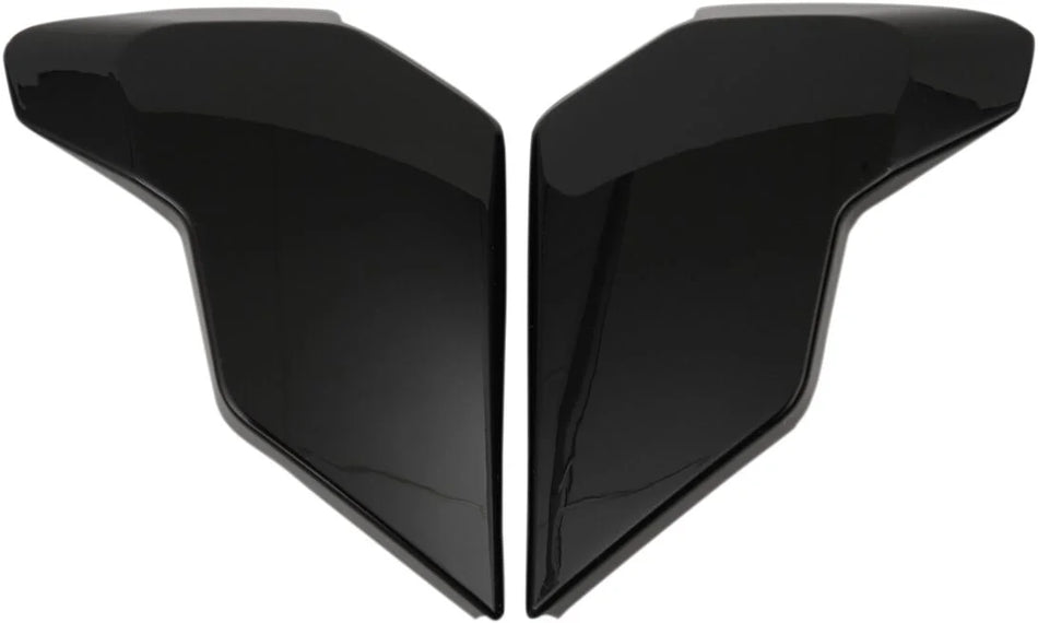 ICON Airflite Gloss Black Side Plate Pair