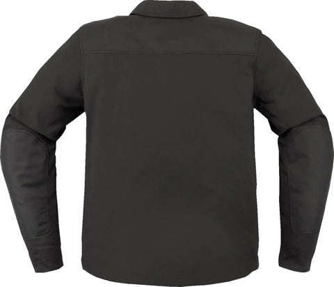 ICON Upstate Canvas CE Textile Jacket Black