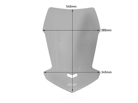 WRS Touring Windscreen Smoked (YA027F)