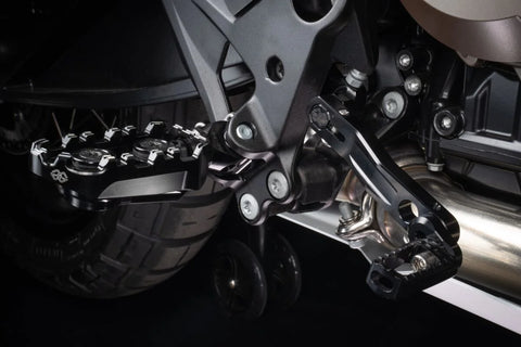 Gilles Tooling RCT Motorcycle Brake Pedal Black