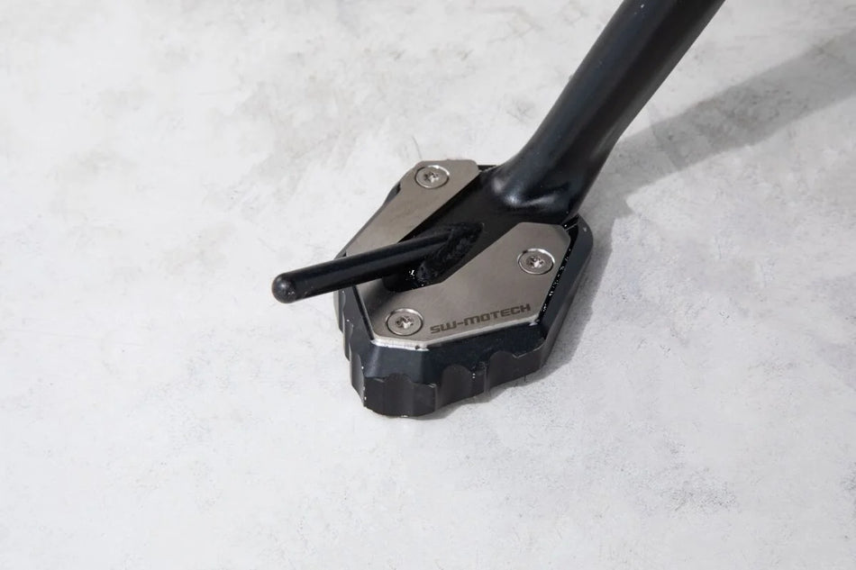 SW-Motech Side Stand Foot Ext Black/Silver Yamaha Tracer 9