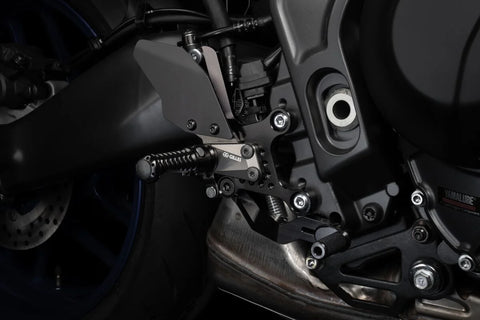 Gilles Tooling AS31GT3 Adjustable Rearset Black (AS31GT3-Y17-B)