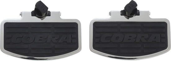 Cobra Classic Rear Floorboard Kit Chrome (06-3840)
