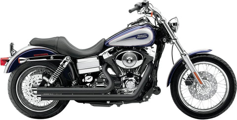 Cobra Speedster Slash Down Exhaust Black with PowerPort (6858B)
