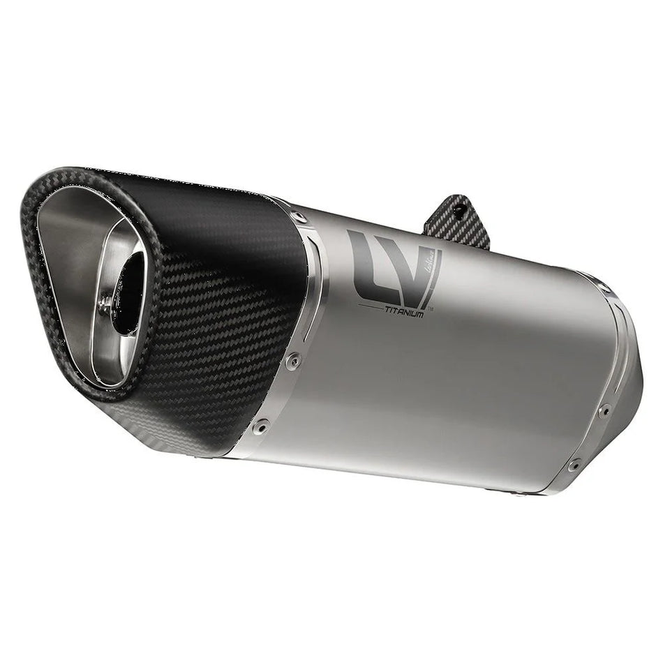 LeoVince LV-14R Titanium Slip-on Muffler Ece