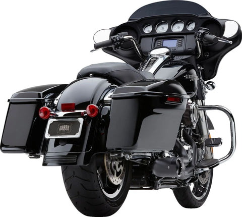 Cobra 2-into-1 Exhaust Black with Tip (6271B-1)